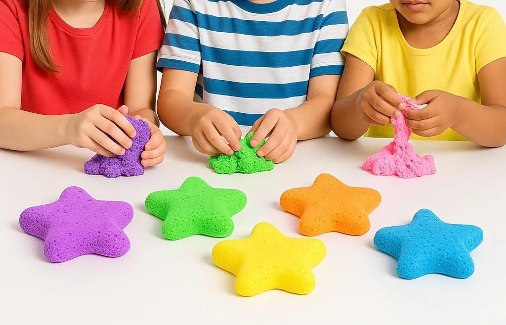 Pack 36 Masas Funny Slime Goma Eva Flexible No Toxico