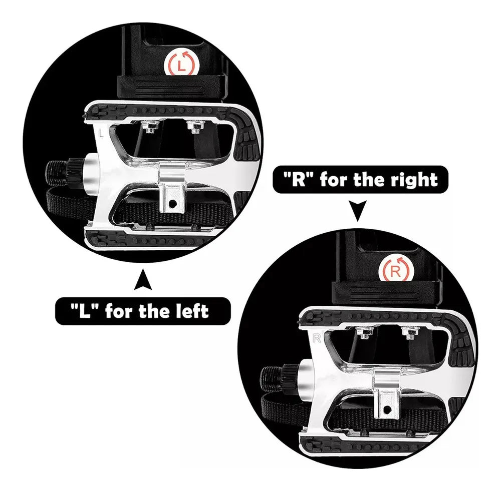 Pedales Spd Para Bicicleta De Spinning Con Jaulas Para Pedal