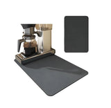 Estera De Secado Platos Tazas Cocina Bar Cafetería 40x30 Cm Negro