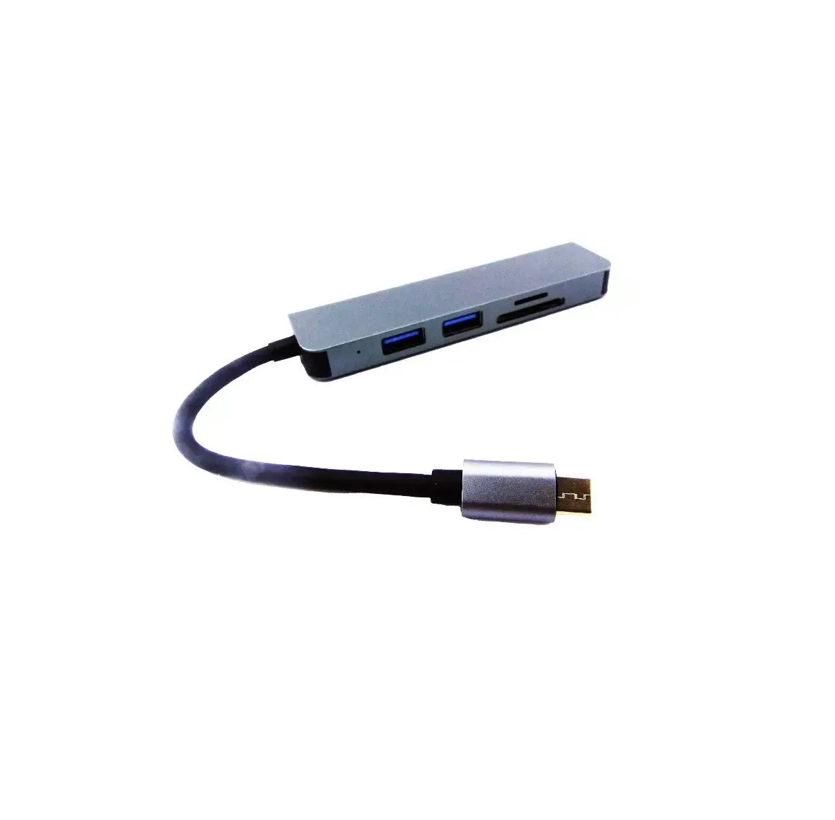 ADAPTADOR TIPO C 5 EN 1 USB C CON LECTOR DE TARJETAS