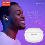 Audífonos Aiwa Inalambrico Tactil In-ear Bluetooth 5.3 Twsd8 Color Blanco Color de la luz Blanco