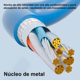 Cable De Red Cat6 De 15 Metros  RJ45 Alta De Datos