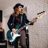 Bajo eléctrico Ktaxon estilo Pb de tamaño completo con amplificador de 20 W