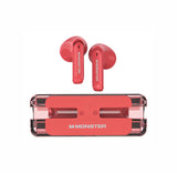 Audifonos Gamer Inalámbricos Monster Xkt08 Bluetooth Rojos Color Rojo