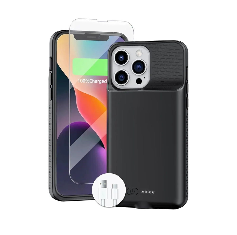 Funda con Batería BOPPS 8500 mAh para iPhone 13 Pro Max, iPhone 14 Pro Max y iPhone 14 Plus