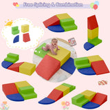 YENING Large Foam Climbing Blocks – Set de 4 Piezas para Niños de 1 a 3 Años