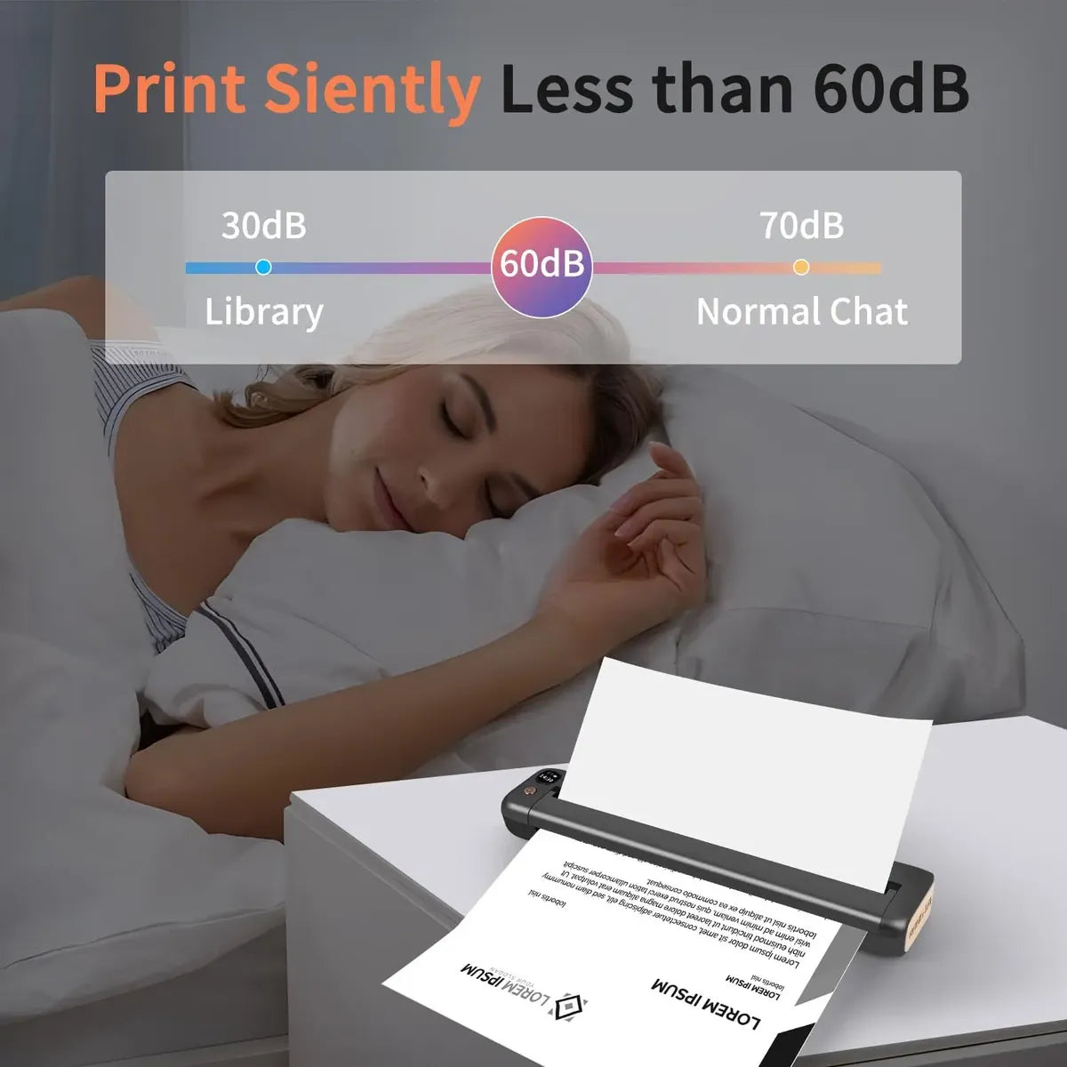 Impresora Portátil Rongta F81 WiFi + Bluetooth Sin Tinta