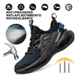 Zapatillas de Seguridad Industrial con Plataforma Air | Puntera de Acero | Antipinchazos