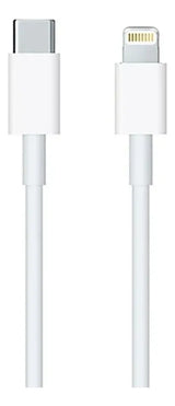 Pack cable usb C to lightinging cable 1 mt + usb-c 20w power adapter original