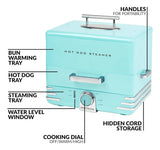 Vaporera Extra Grande Para Hotdogs Vintage 120V