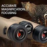 Binoculares YUANZIMOO 12x42 HD de Alta Potencia con Adaptador para Smartphone