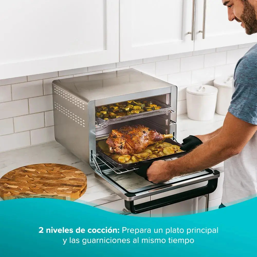 Horno Freidora de Aire Ninja Foodi XL 10 en 1 | Open Box | 120V