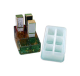 Molde para caja De Almacenamiento De Lápices Labiales De Calibre 25mm resina epoxica