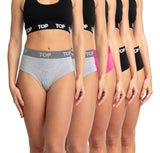 Pack 5 Hikini con Elástico Mujer –