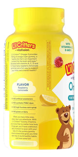 Gomitas de Omega-3 L'il Critters – 120 Unidades – EPA, DHA y ALA