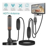 Antena TV Digital Terrestre Interior HD 4K USB Amplificada Aspor