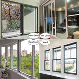 Barra de Seguridad Ajustable para Puertas Corredizas 17–50 Pulgadas – Blanca