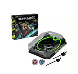 Beyblade X Xtreme Battle Set con Beystadium Arena con riel X-Celerator, 2 juguetes superiores giratorios a la derecha, 2 lanzadores