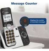Teléfono Inalámbrico VTech VG232-3 con Contestador Automático | 3 Auriculares | Open Box | 110V