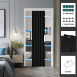Cortina Magnética para Puerta Diseño Acordeón – Visillo