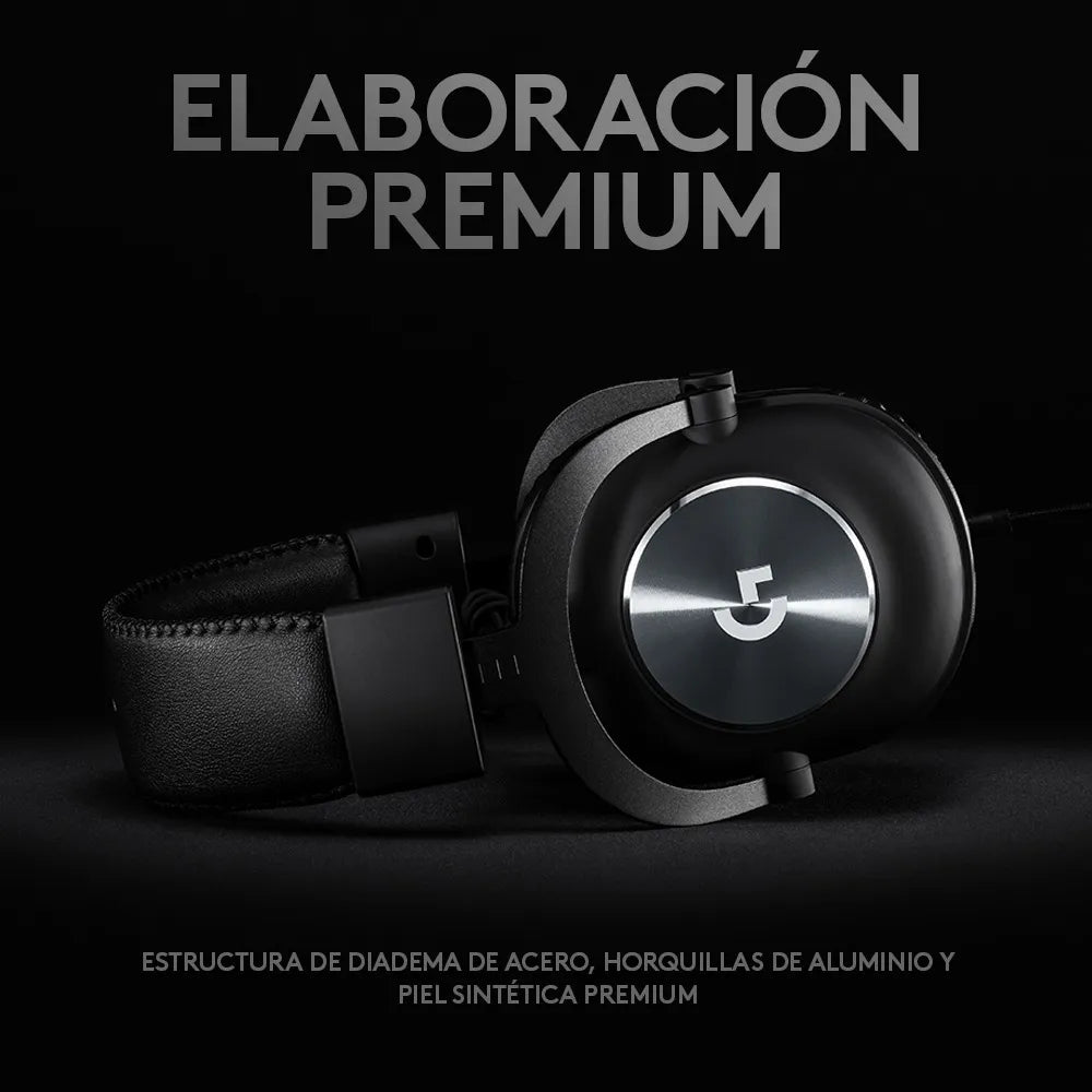 Audífonos Para Juego Logitech Pro X Para Juego Con Micrófono