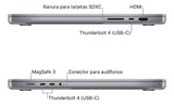 Carcasa Protectora para MacBook Pro 14,2” M1 M2 M3 M4 M5
