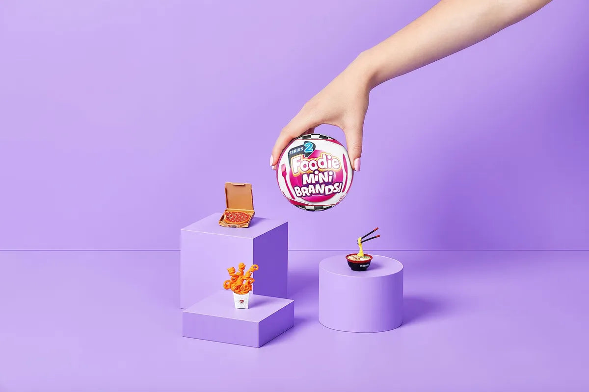 Kit de Coleccionista Mini Marcas Mini Foodies Serie 2 Zuru 5 Sorpresa