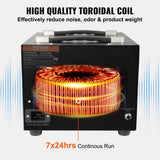 VEVOR SV-5000VA Transformador Convertidor de Voltaje 5000VA 110V/220V