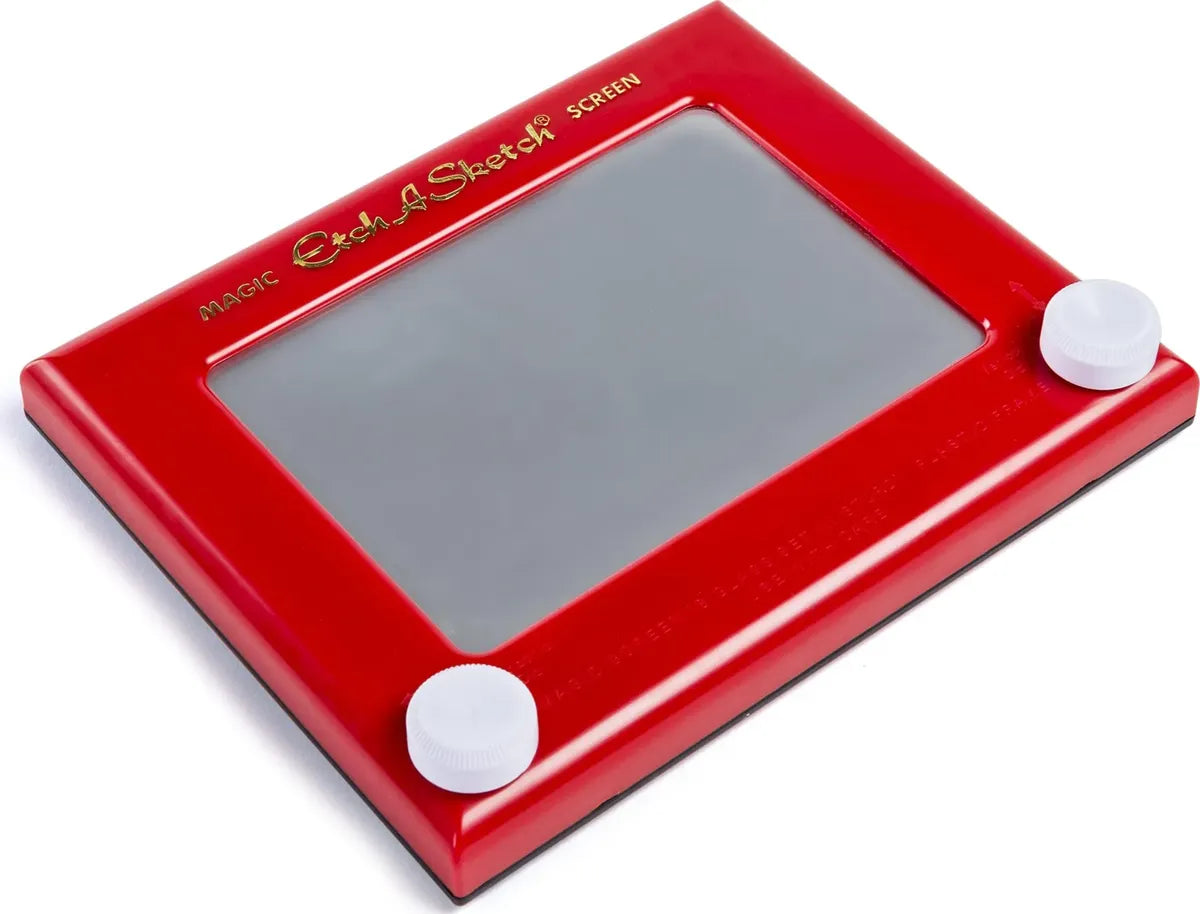 Etch A Sketch Classic Red – Juguete Clásico de Dibujo con Pantalla Mágica