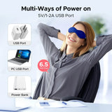 Máscara Térmica para Ojos EZONA | Compresa Caliente USB | Alivio para Ojos Secos | Nueva