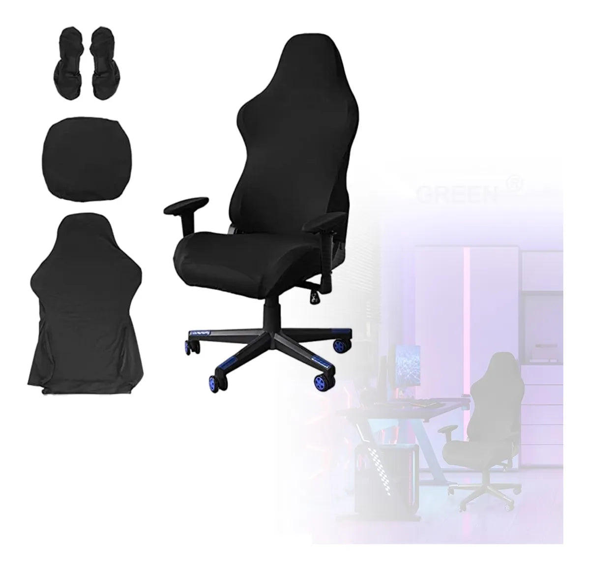 Sillas Gamer Fundas Para Sillas De Cachemira Elástica