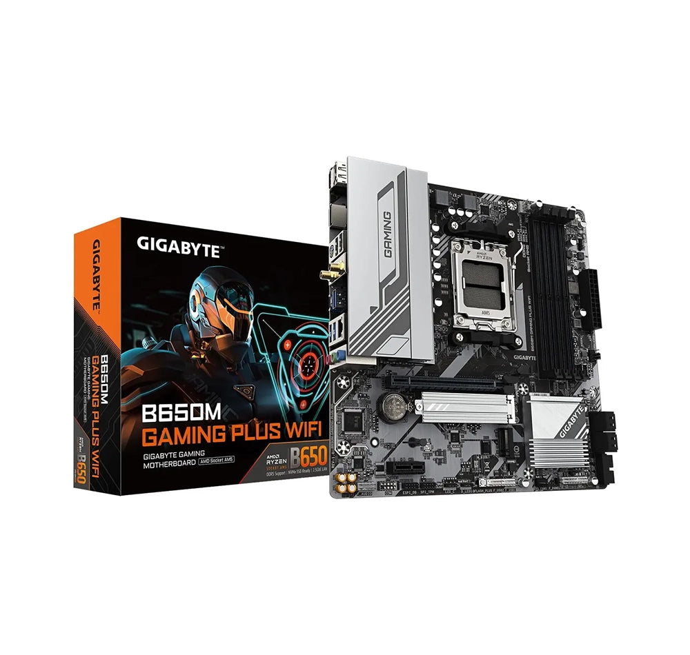 Placa Madre Gigabyte B650m Gaming Plus Wifi Am5 Lga 1718