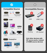 Adaptador HDMI a DisplayPort Thandble 4K a 60 Hz para portátiles