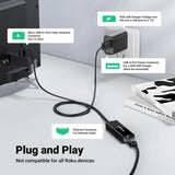 Adaptador Ethernet UGREEN Micro USB a RJ45 | Con Cable OTG y Alimentación USB