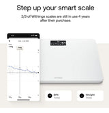 Báscula Inteligente Withings Body WBS06 | Wi-Fi + Bluetooth | Sincronización Automática | Open Box