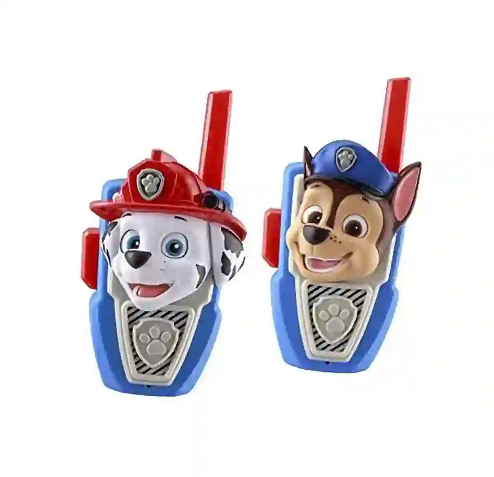 Nuevo Set De Walkie Talkies De Paw Patrol, 2 Walkie Talkies