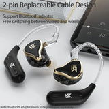 Auriculares In-Ear KZ Acoustics ZAS Híbridos de 16 Drivers con Cable Desmontable