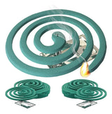 Espirales Repelentes para Mosquitos W4W Outdoor | Pack de 12 Espirales + 6 Soportes