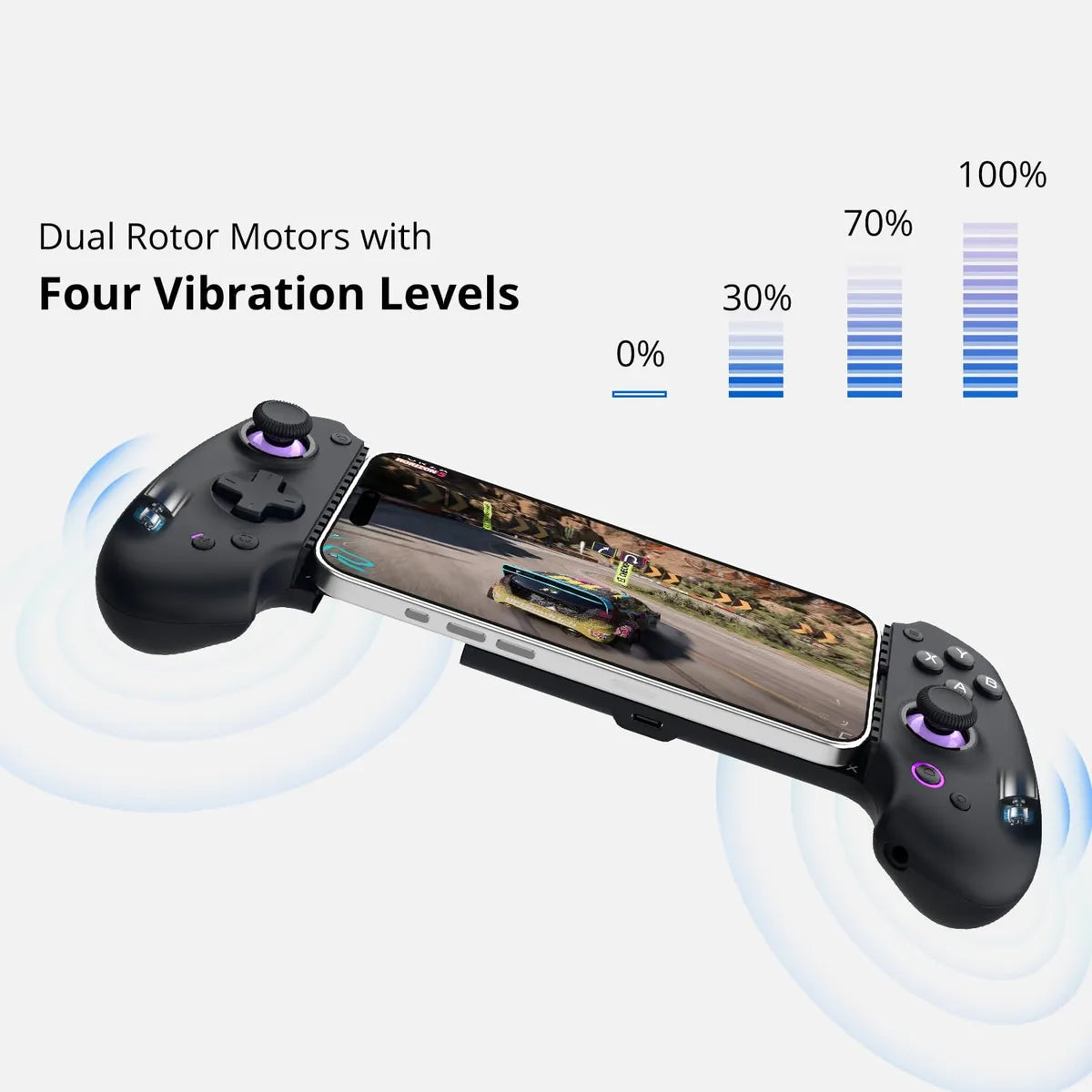 S9 Full-size Gaming Phone Controller Para iPhone 15/16