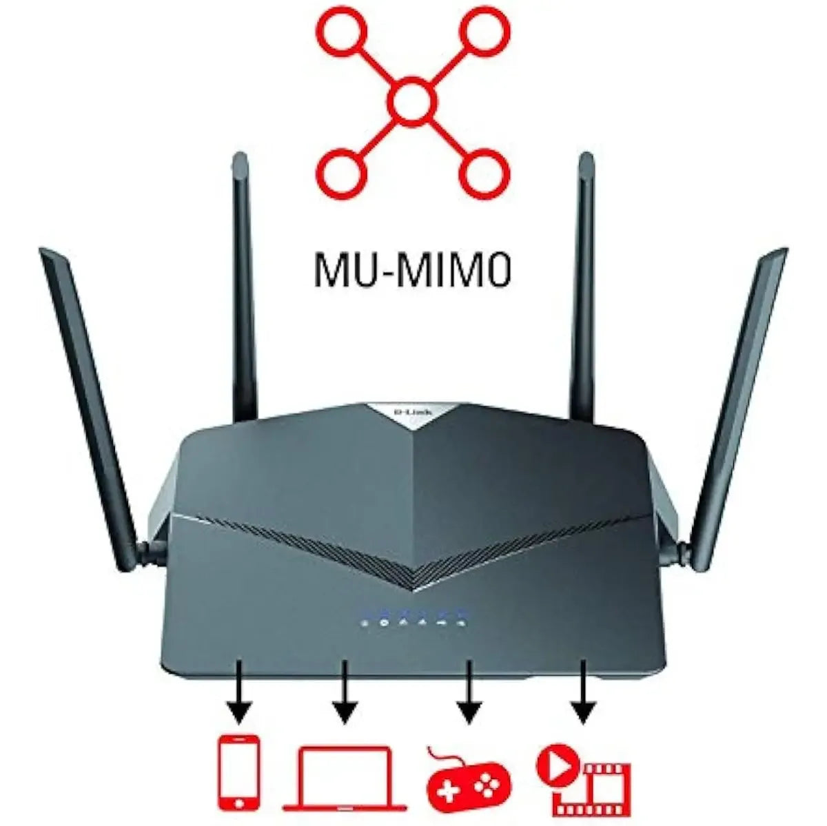 Router Wi-Fi D-Link AC2600 Smart Mesh DIR-2640 Gigabit MU-MIMO Open Box