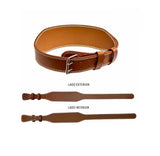 Cinturón De Levantamiento De Pesas café