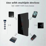 Intereruptor Inteligente Wifi Sin Cable Neutro 1, 2 o 3 Canales