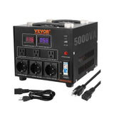 VEVOR SV-5000VA Transformador Convertidor de Voltaje 5000VA 110V/220V