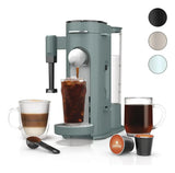 Cafetera Monodosis Ninja Pods & Grounds | Compatible con Cápsulas y Café Molido | Color Navy | 120V