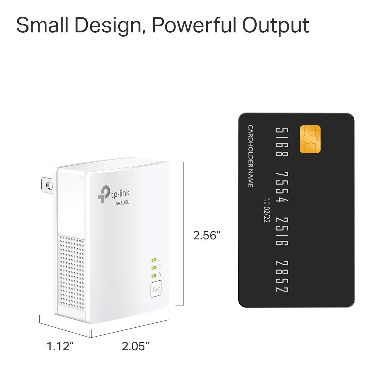 Adaptador Ethernet Powerline Tp-link Av1000 De Puerto Gigabit