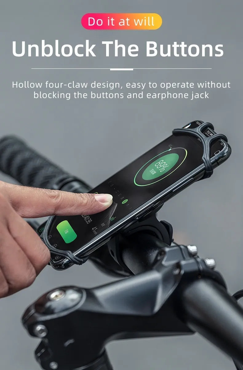 Porta Celular Bicicleta Rockbros Lf436 Soporte Smartphone