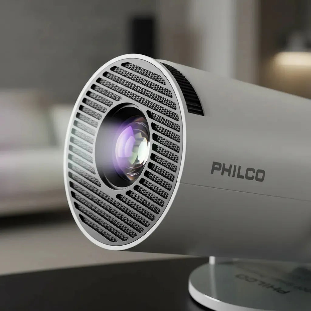 Proyector Smart Philco H300P Android 11 720p WiFi 6 Bluetooth 5.0 4K Compatible – Open Box