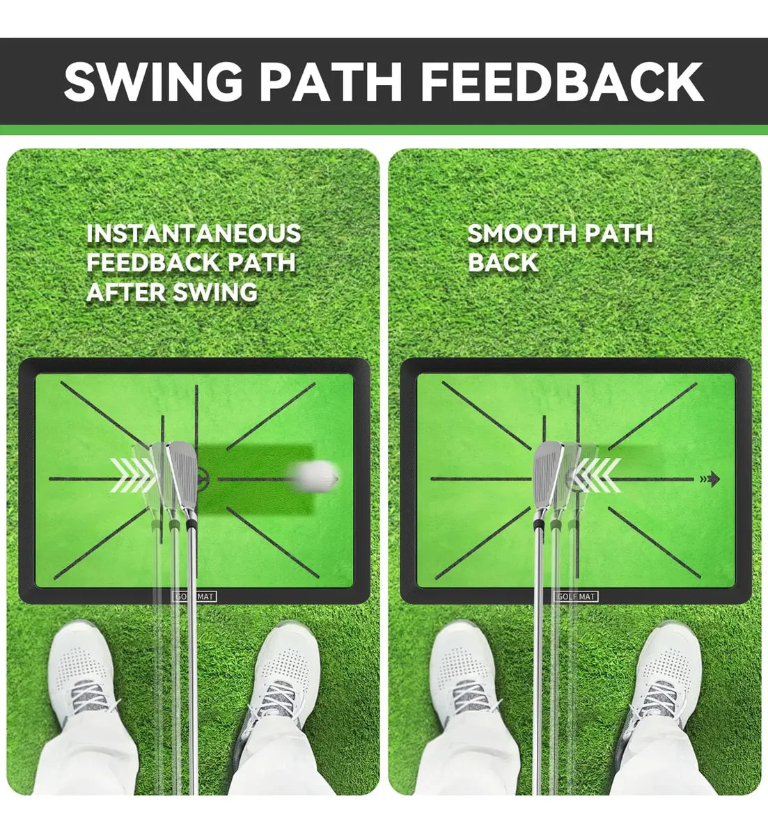 Alfombrilla De Práctica De Golf Jspotib Para Uso Exterior/in