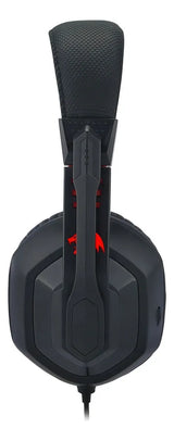 Auriculares Audifonos gamer Redragon Gamer Ares H120 negro y rojo