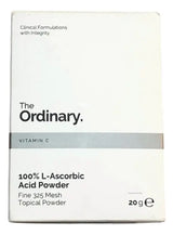 The Ordinary. 100% Vitamina C En Polvo (Ácido L- Ascórbico)